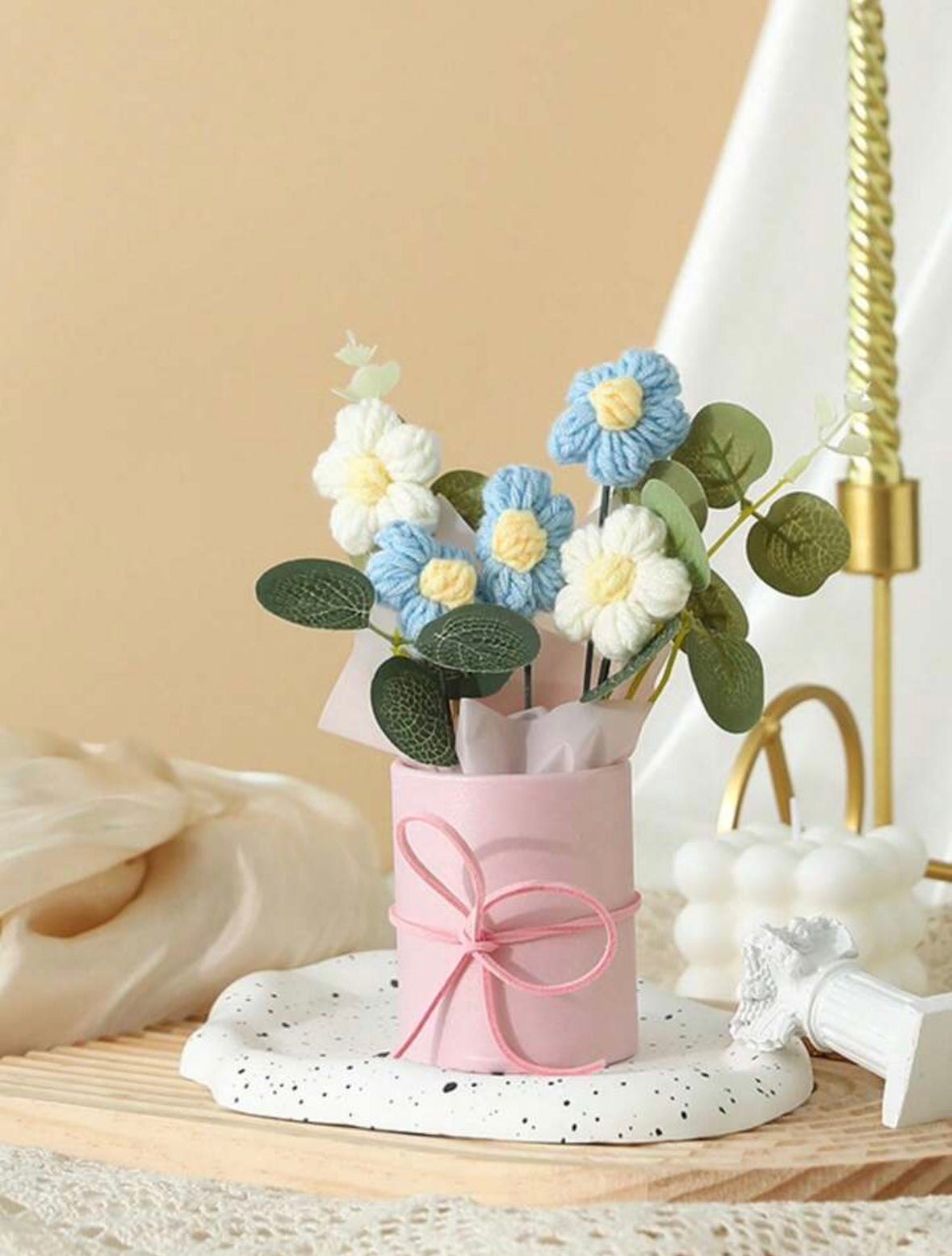 Crochet Flower Pot